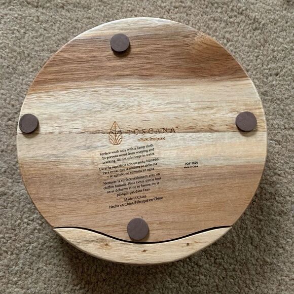 Toscana Cheeseboard And Tools Set-Spatula Missing - Picture 5 of 7